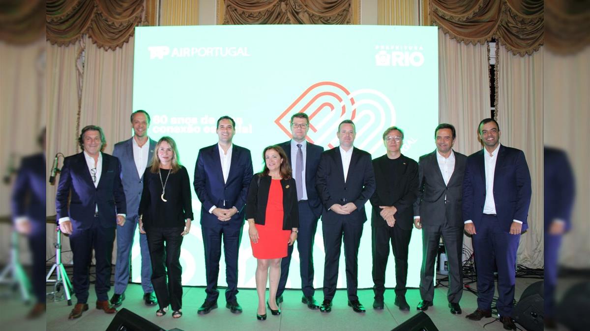 Tap comemora 60 anos de Brasil em evento especial no Palácio da Cidade (RJ); veja fotos