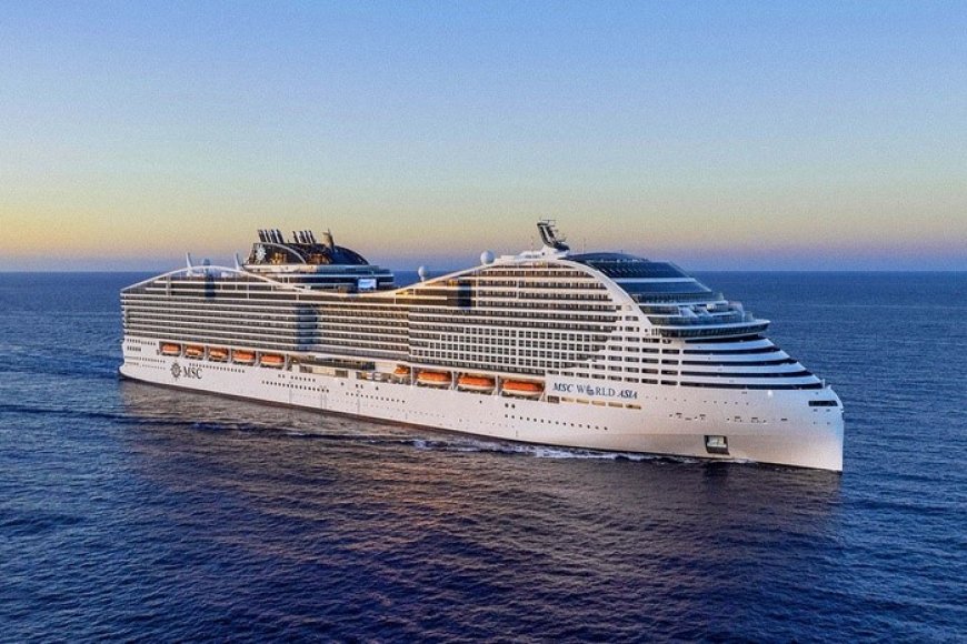 MSC Cruzeiros inicia contagem regressiva de 18 meses para o lançamento do MSC World Asia, antes de sua estreia em dezembro de 2026, no Mediterrâneo