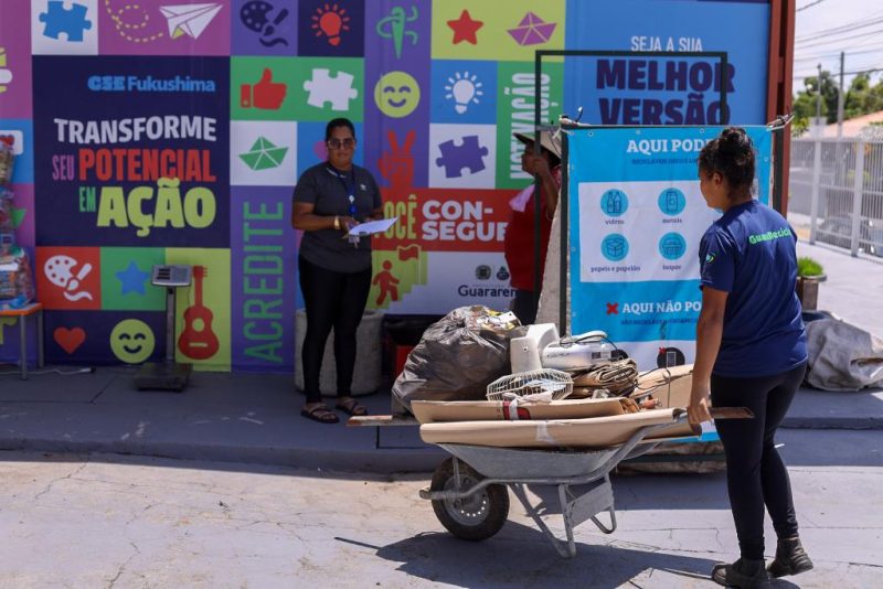 Prefeitura de Guararema realiza novas ações do programa “Seus Recicláveis Valem Uma Cesta Básica” 11