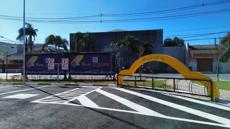 Guararema entrega Pocket Parking com bicicletário e novo ponto de ônibus no Centro 9