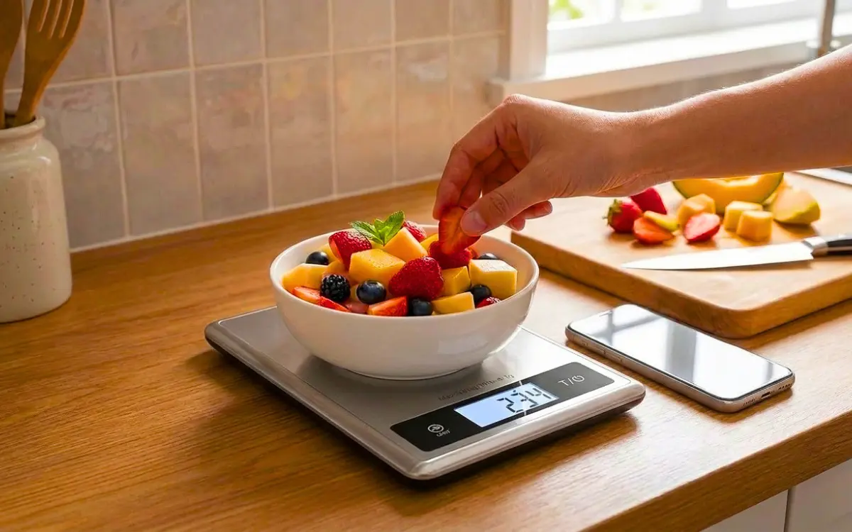 Balança Digital Inteligente RENPHO com Calculadora Nutricional e App Review Completo 2026 7