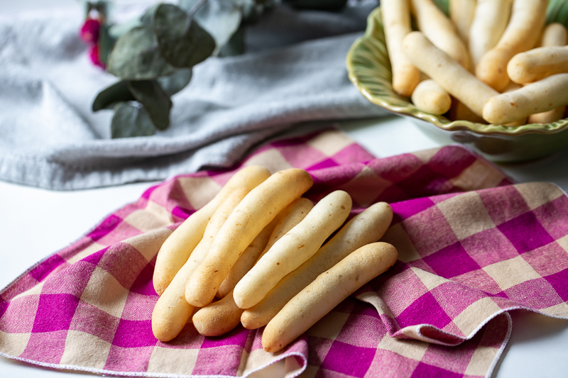 Petisco crocante de polvilho e batata doce 26