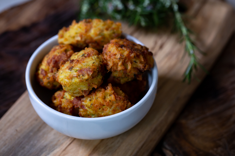Bolinho de arroz com linguiça Blumenau 12