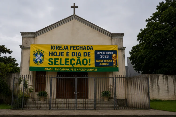 Igreja cancela culto por causa do jogo Brasil e divide opiniões 12