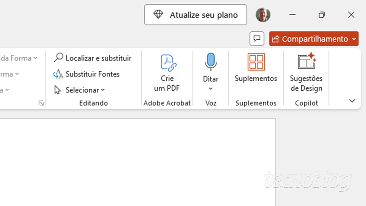 Microsoft 365 irrita usuários com botão de atualizar plano que não some • Tecnoblog 3