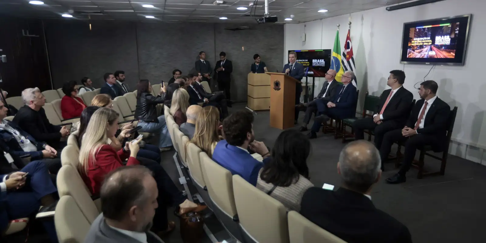 Ministério da Justiça inaugura escritório antifacção em SP 21