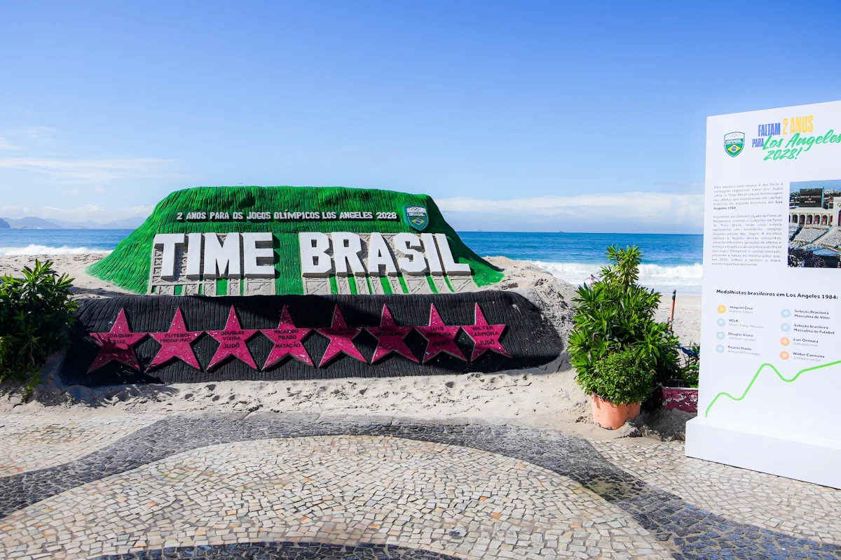 Olimpíadas: de olho em LA 2028, COB inaugura calçada da fama no RJ 5