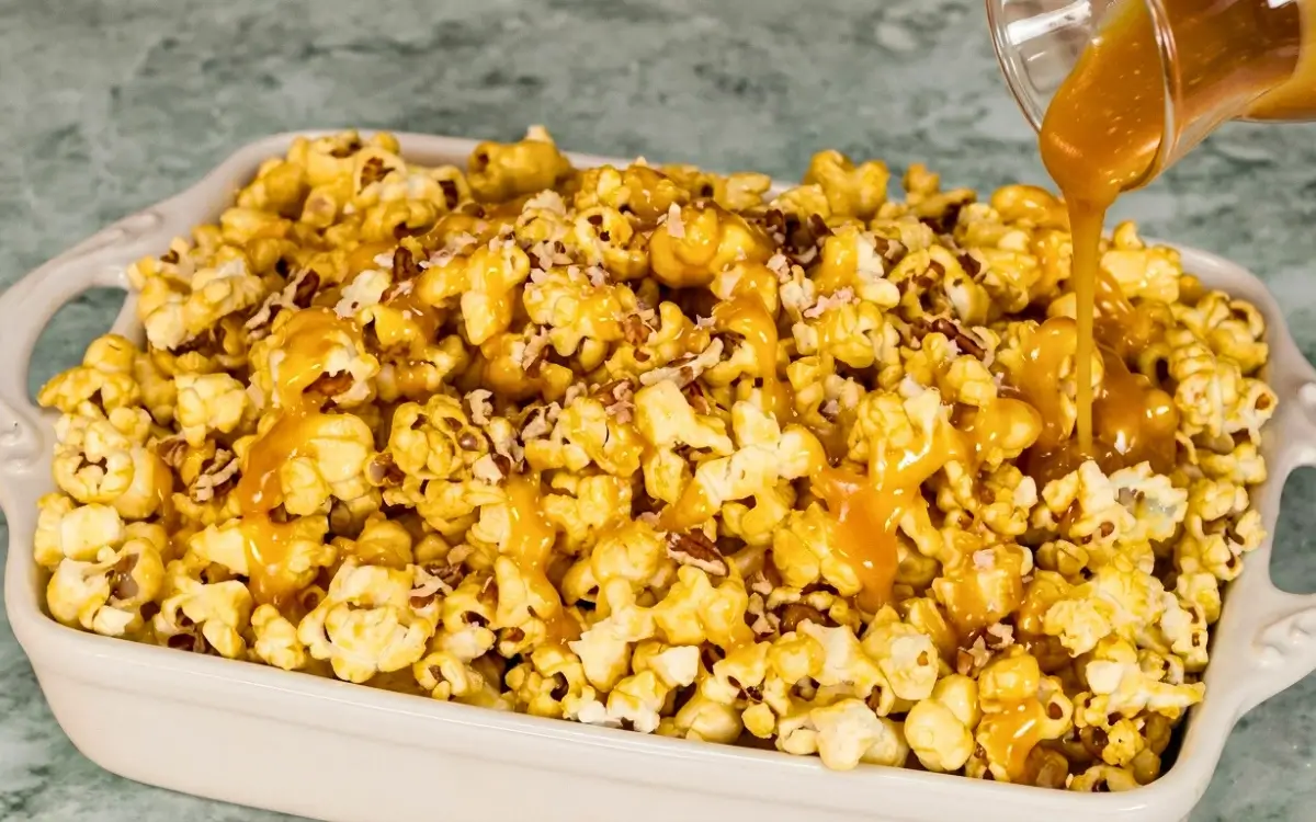 Receita de Pipoca Doce Crocante e Irresistível 13