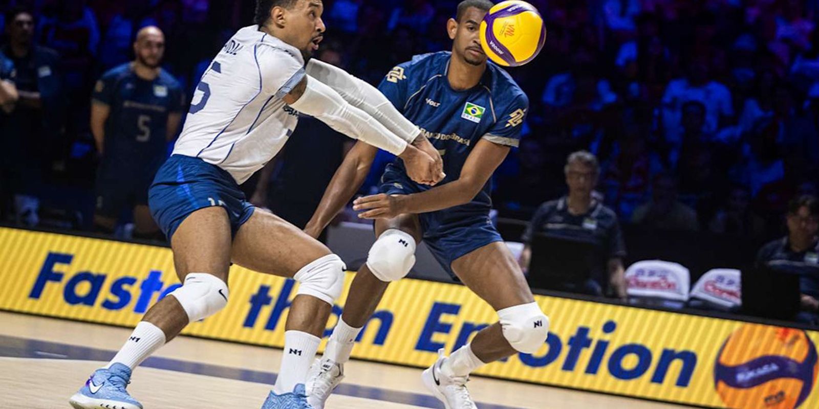 Seleção masculina perde e pode dar adeus à Liga das Nações de vôlei 7