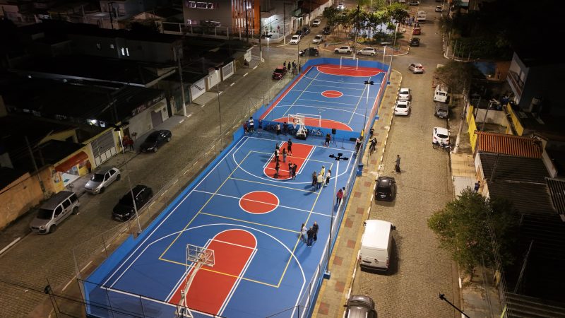 Suzano entrega cinco equipamentos esportivos e avança com novas obras em toda a cidade 5