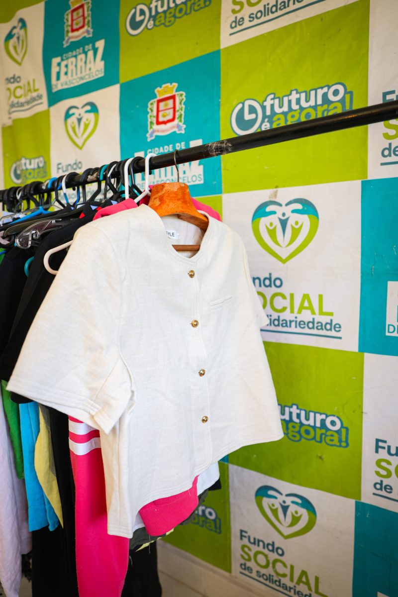Fundo Social de Ferraz promove 1ª edição do Cabide Solidário em agosto 1