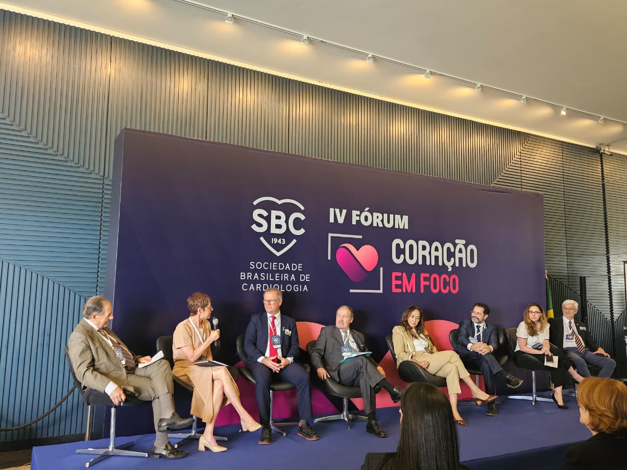 Dr. Etelvino Trindade e Dr. Luciano Carvalho no ‘Fórum Coração em Foco’ da SBC.