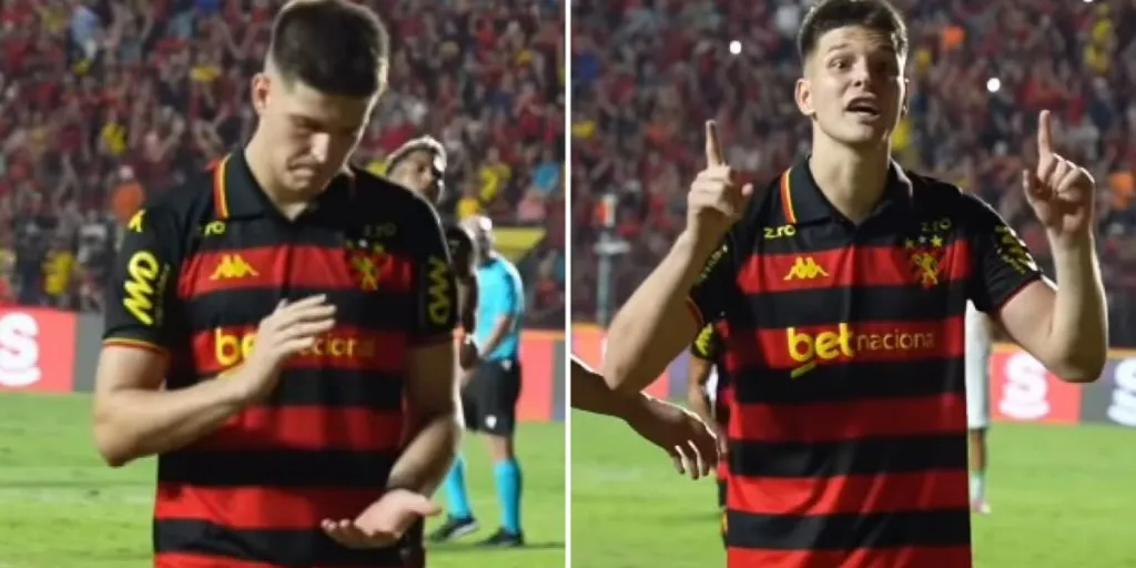Atacante do Sport utiliza Libras para sinalizar versículo bíblico durante jogo da Série B 10