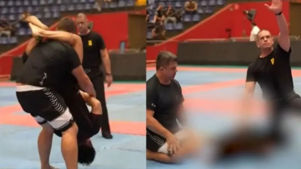 Atleta de jiu-jitsu perde movimentos após sofrer golpe ilegal em competição 11
