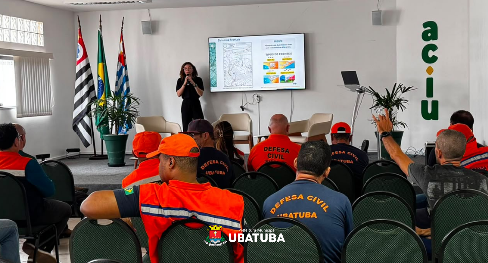 Capacitação da Defesa Civil aprimora conhecimentos sobre desastres em Ubatuba 9