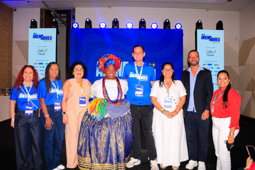 Delegação da Bahia e Porto Seguro com a equipe da Abreu