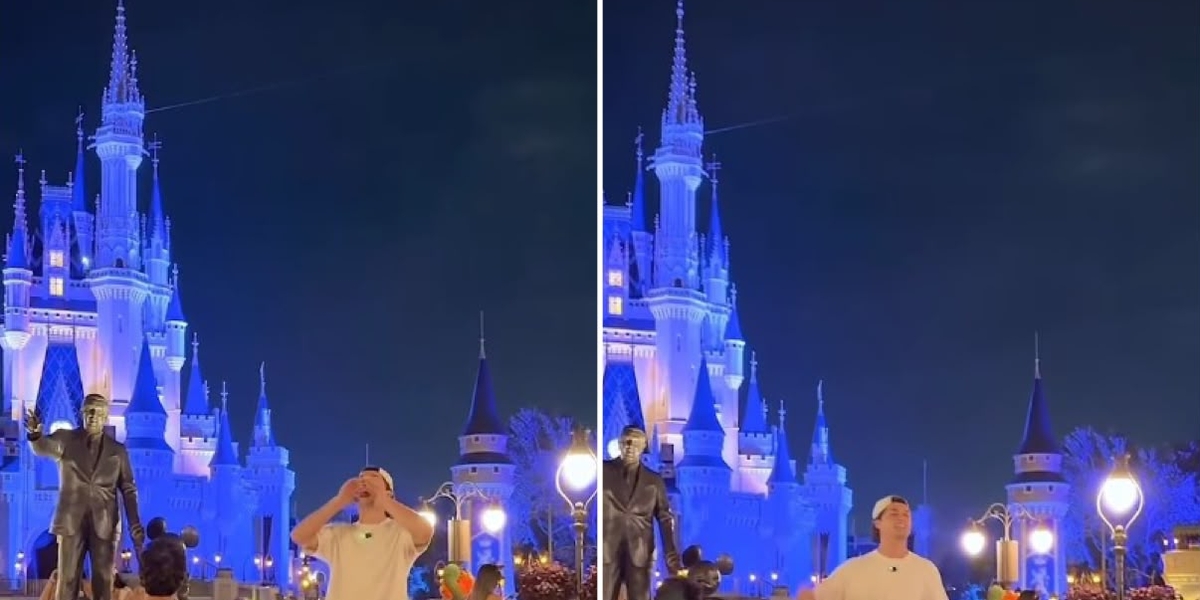 Evangelista prega em frente ao castelo da Disney: “Há um Reino que dura para sempre” 6