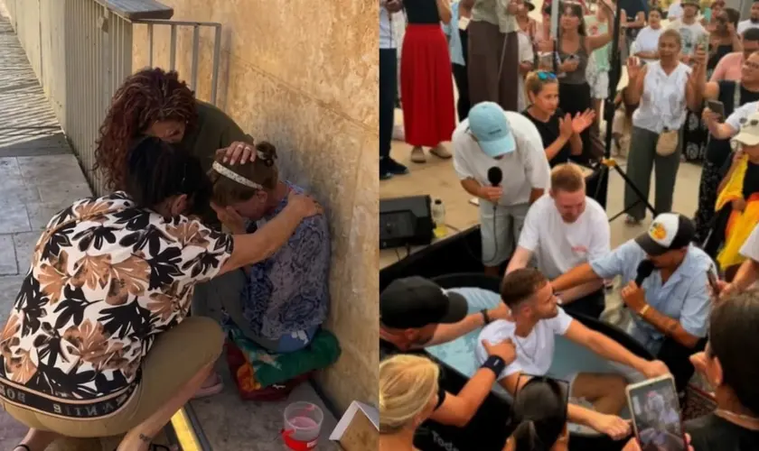 Mais de 3 mil pessoas aceitaram Jesus durante evangelismo em massa realizado em 37 cidades da Europa durante o mês de julho. Foto: Instagram/Awakening Europe