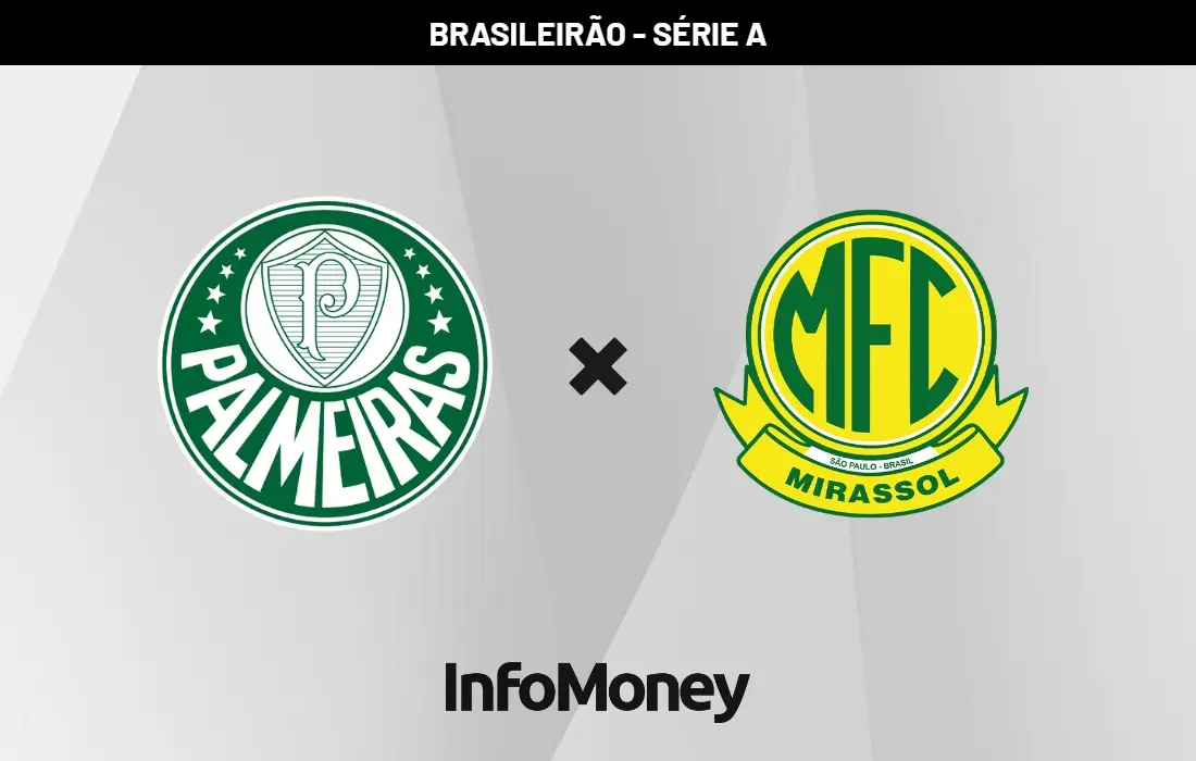 Mirassol x Palmeiras: onde assistir 1