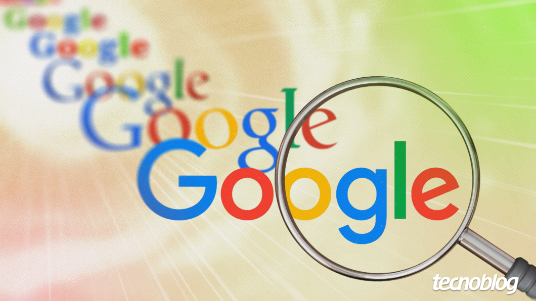 ilustração sobre o Google