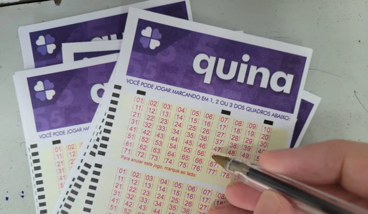 Quina hoje, concurso 7095: Confira o resultado sorteado nesta terça (18) 5