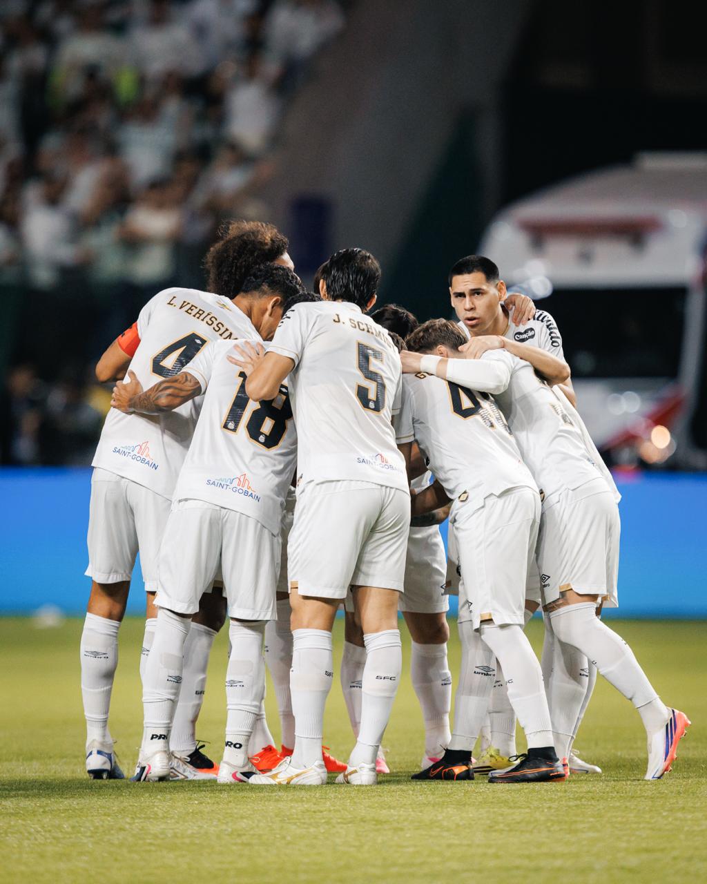 Santos FC é derrotado pelo Palmeiras no duelo de ida das quartas de final da Copa do Brasil 1