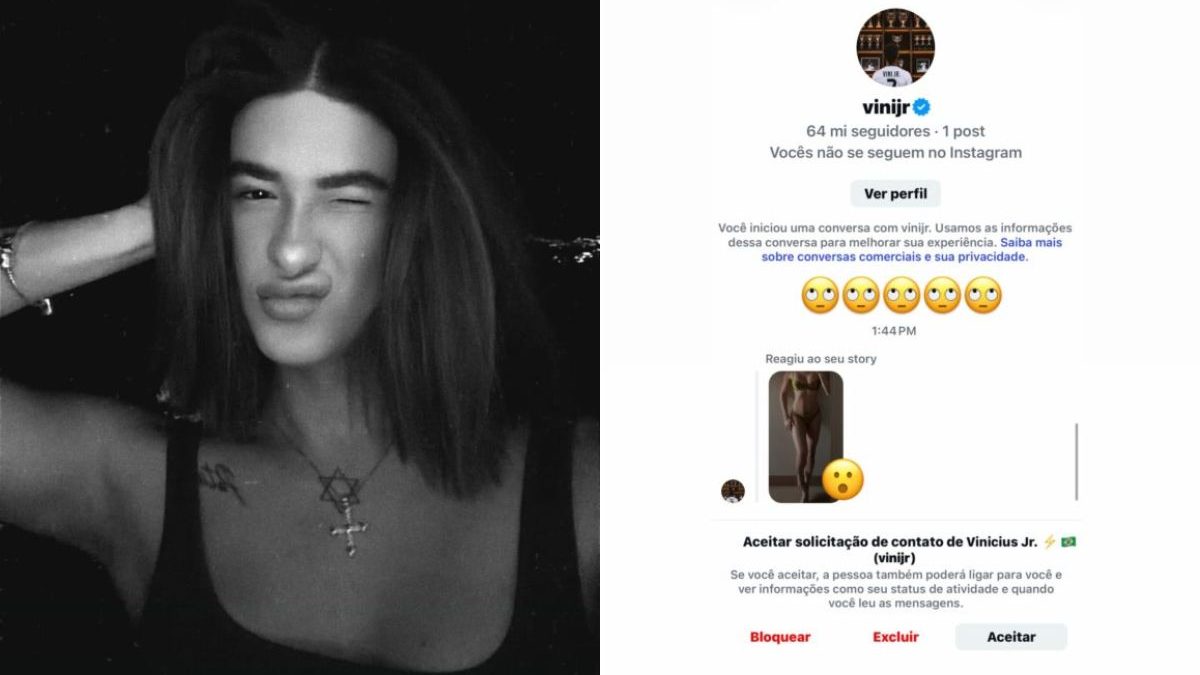 Vini Jr. e Nina Hoffmann: quem é a atriz trans bloqueada por Vini Jr. após suposta investida com ‘Uau’ em sua foto 11