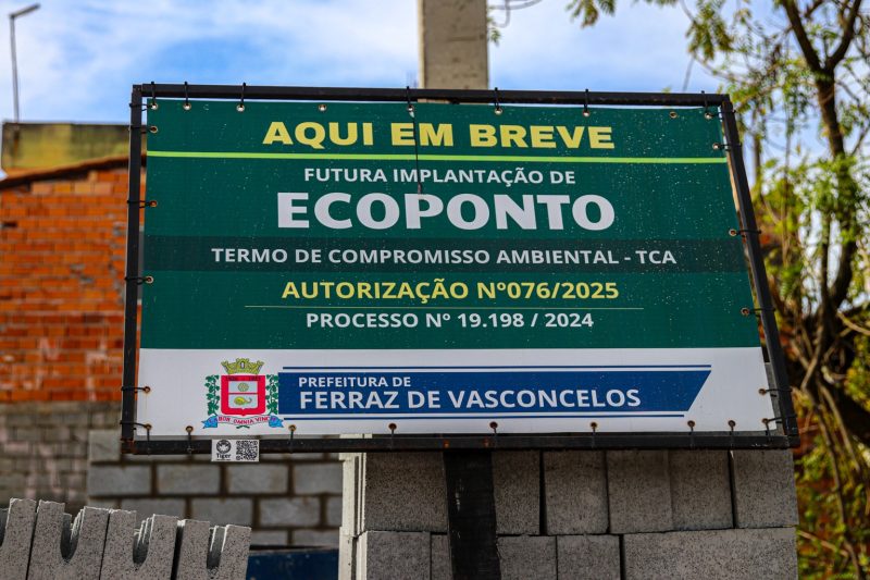 Prefeitura de Ferraz inicia obras do segundo Ecoponto Municipal no Jardim São João 9