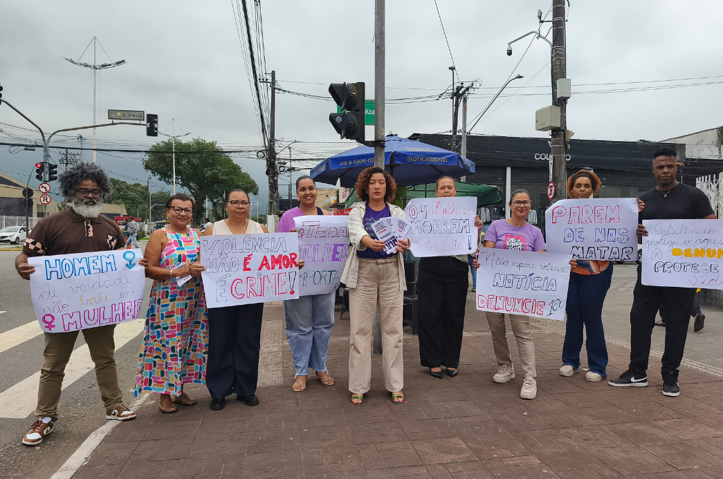 ‘Agosto Lilás’ começa em Cubatão com pedágio educativo de enfrentamento à violência contra a mulher – Prefeitura de Cubatão 4