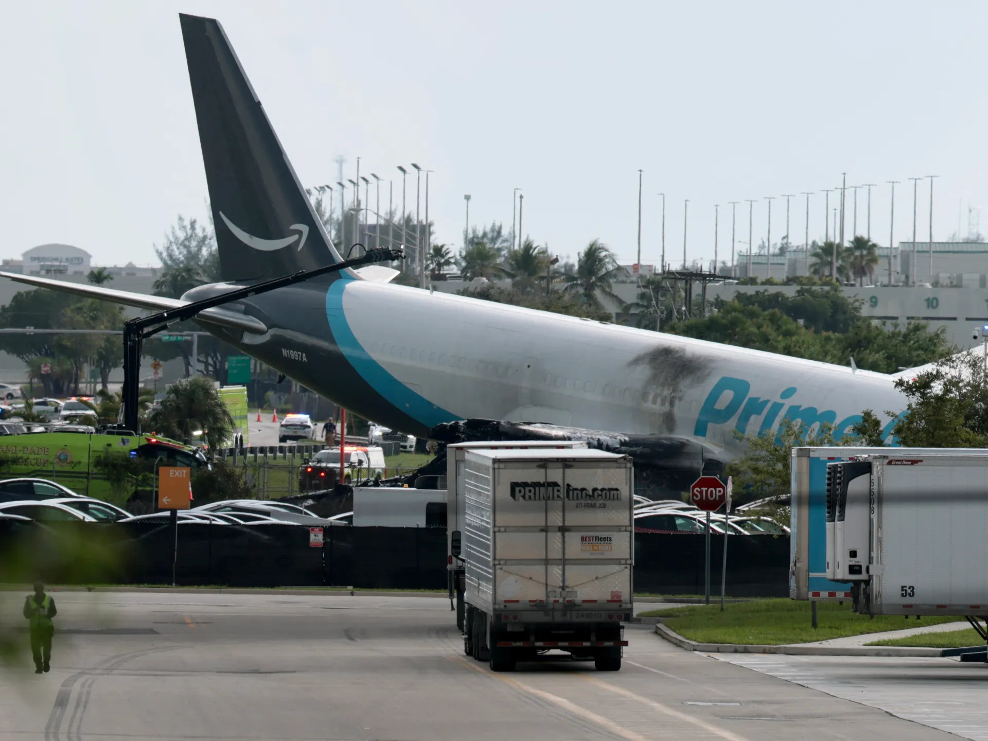 Amazon cargo plane crashes in US while landing at Miami airport | Aviation News