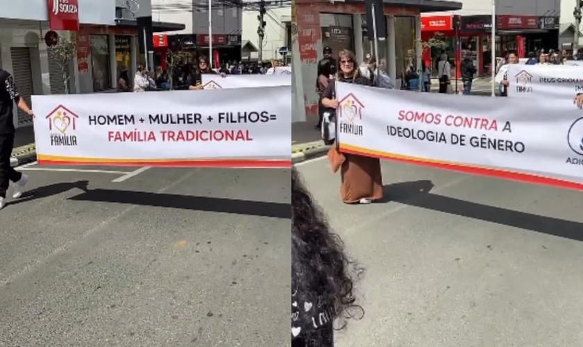 Assembleia de Deus investigada por faixas em desfile de SC 1