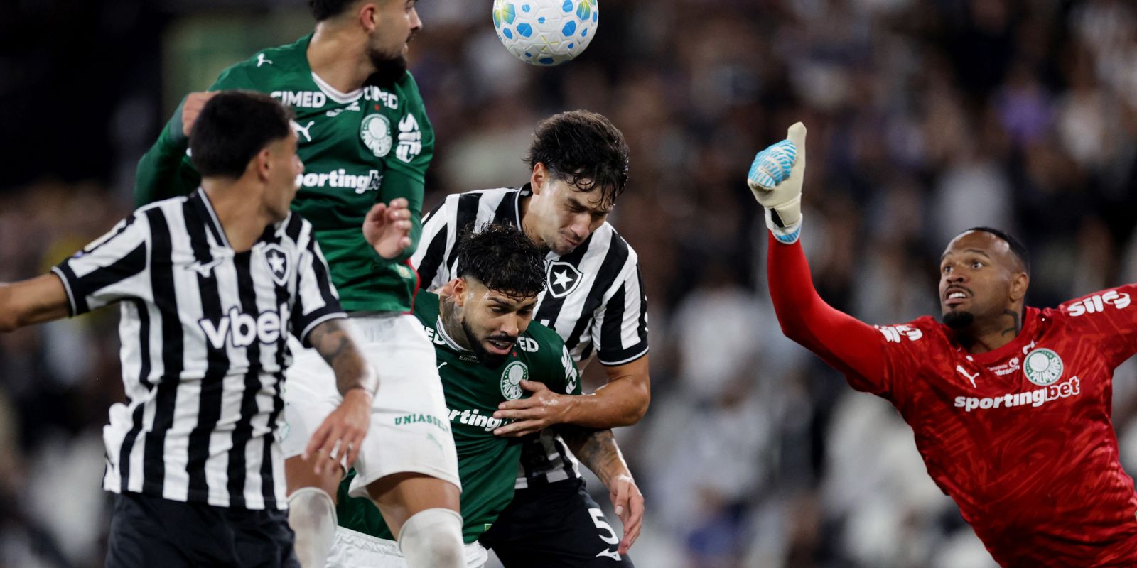Botafogo segura Palmeiras e ajuda Flamengo, novo líder do Brasileirão 3