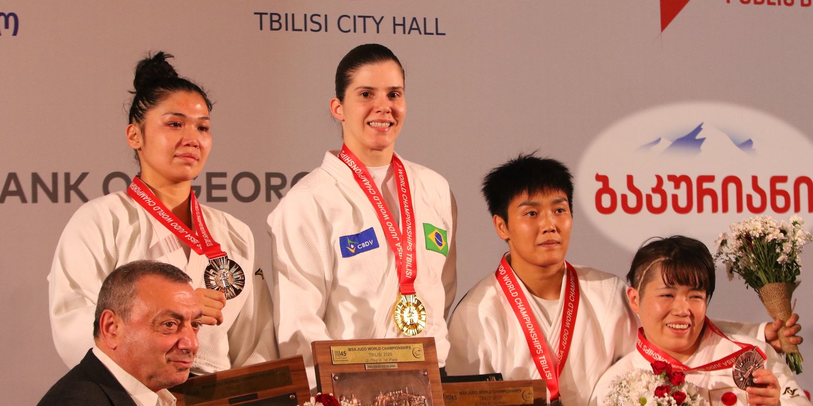 Brasil conquista três ouros no Mundial Paralímpico de Judô 1