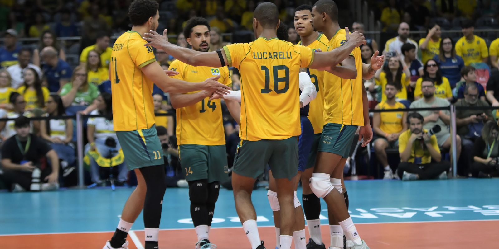 Brasil vence Venezuela e está no mundial de vôlei masculino 1