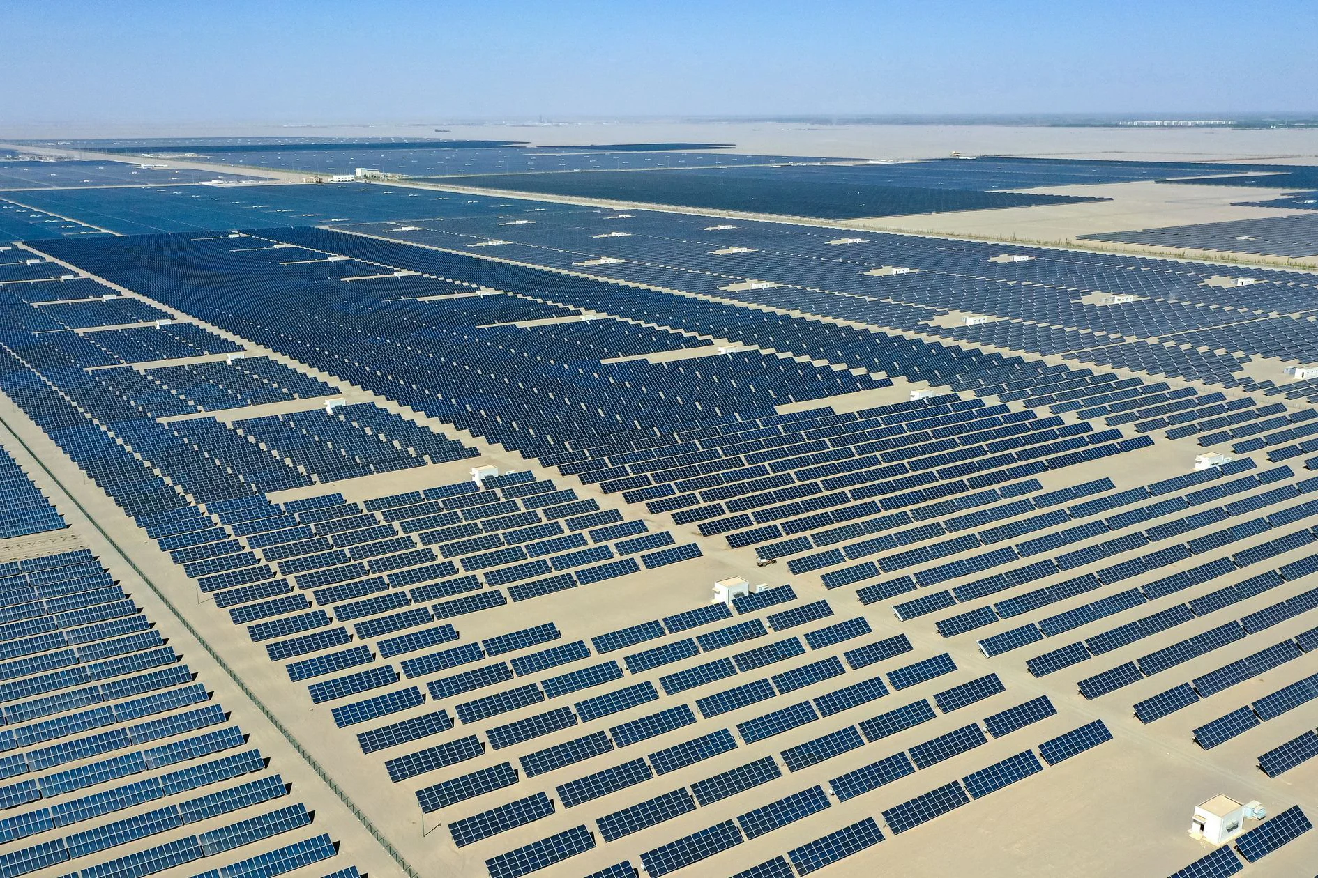 World’s Biggest Solar Farm Goes Live in China and It Can Power an Entire Country for a Year VCG Getty Images