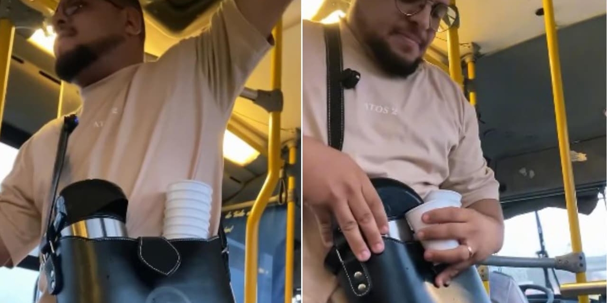 Cristão distribui café em ônibus e evangeliza passageiros: “Presente de Deus para vocês” 1