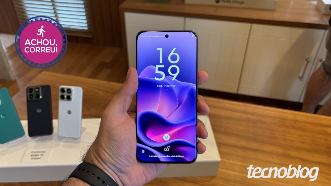 Edge 70 Fusion Plus (512 GB) fica mais barato com cupom de R$ 400 no Magalu 1