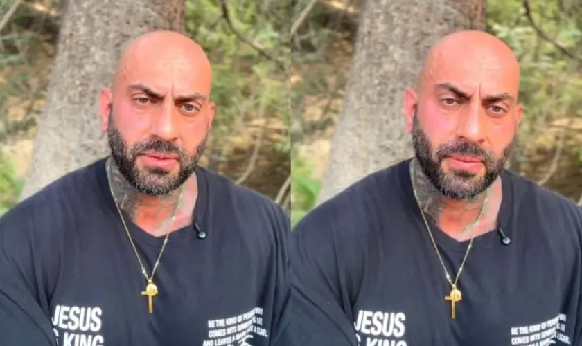 Fisiculturista e influenciador Brian Andraos conta como sua vida foi transformada após uma experiência com Jesus. Foto: Facebook/Instagram/Brianandraos