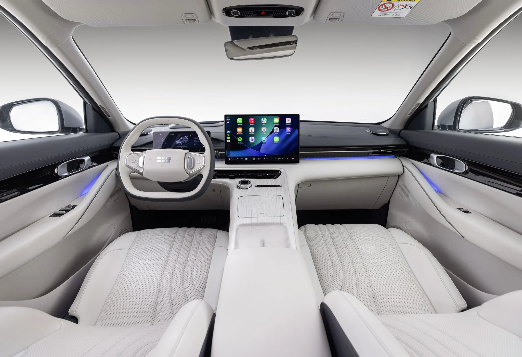 Geely EX5 ganha acabamento interno em couro claro e já pode ser reservado 3