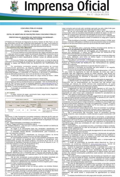 Imprensa Oficial 1393