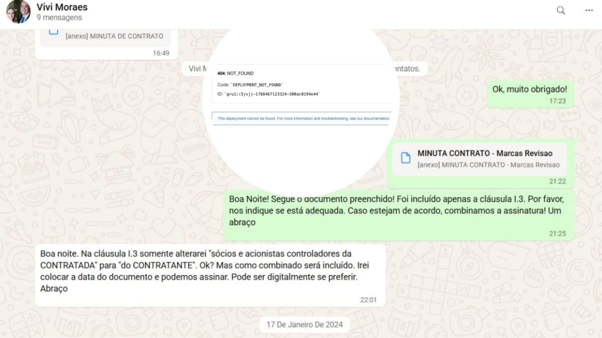 MasterWhats fora do ar: plataforma com 66 mil mensagens vazadas de Vorcaro, Moraes, Viviane Barci e 'momolada' fica indisponível 3