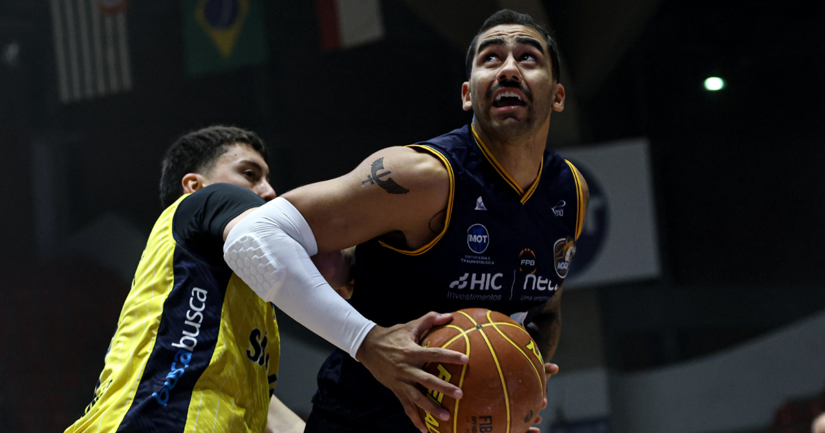 Mogi Basquete vence São José por 104 a 81 em placar centenário e está na semifinal do Paulista 1