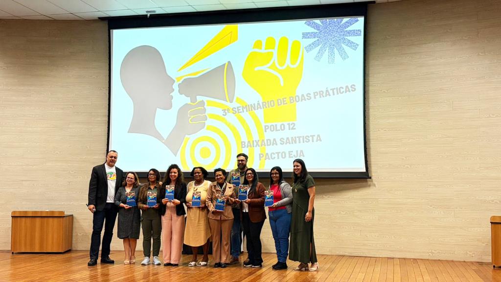 Mongaguá compartilha projetos no 3º Seminário de Boas Práticas do Pacto EJA