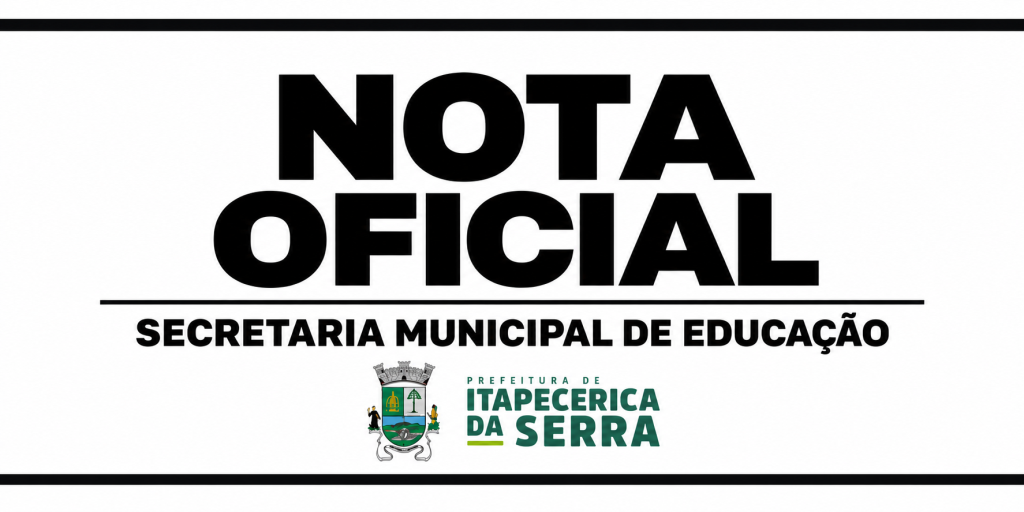 NOTA OFICIAL