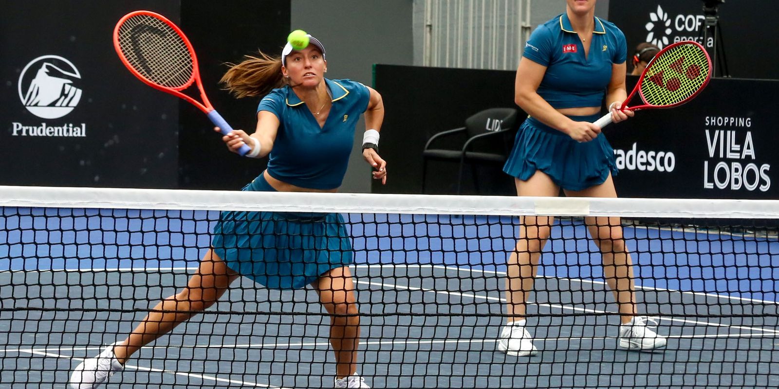 Naná e Victória caem, mas Luisa Stefani vai às semifinais do SP Open 3