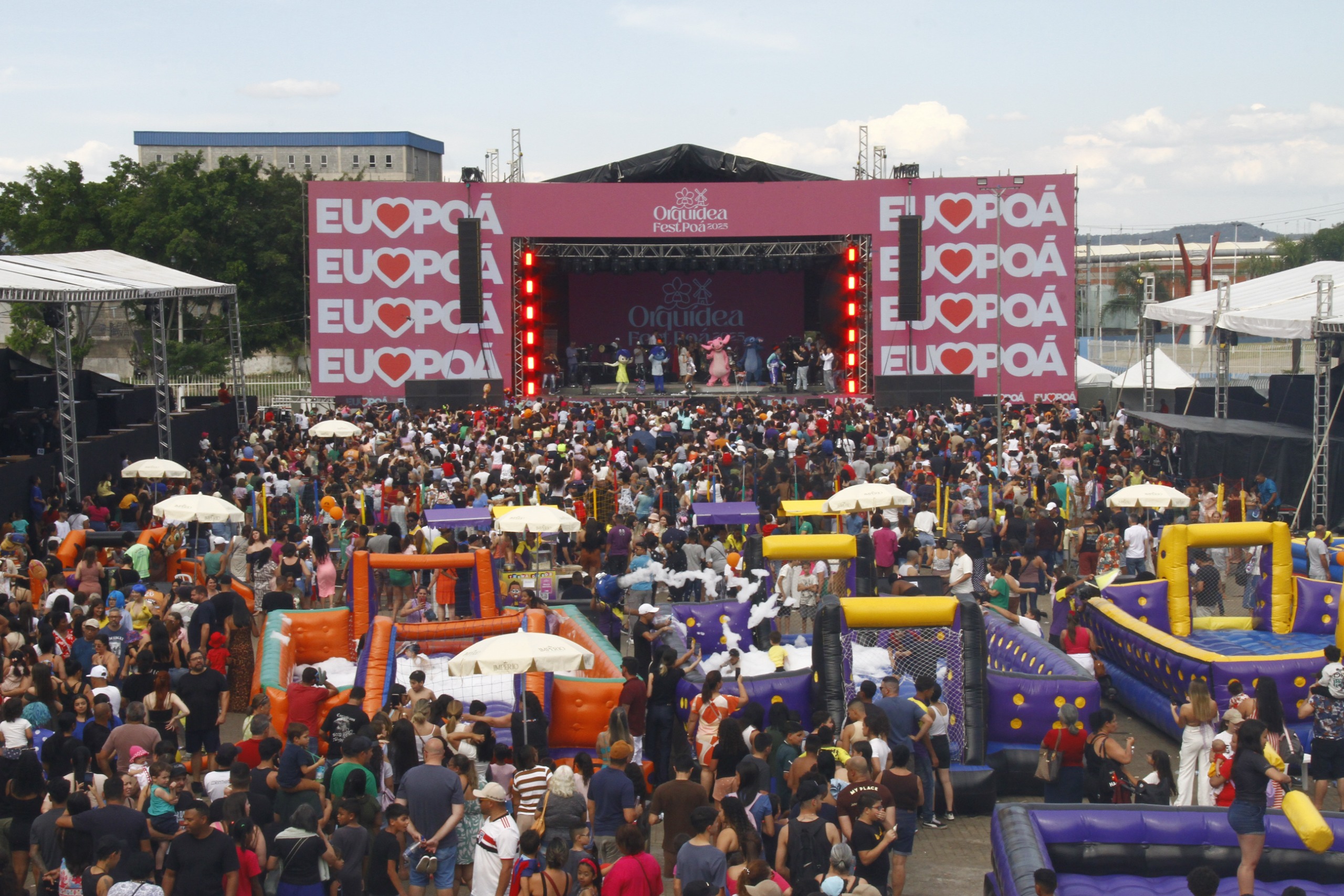 Orquídea Fest Poá 2026 terá programação infantil gratuita no domingo 9