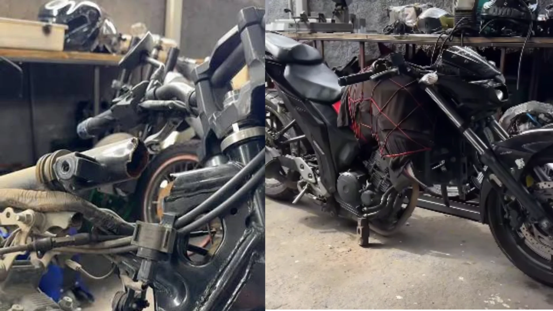 'Se não quebrou, pode esperar': o chassi da Yamaha Fazer 250 9