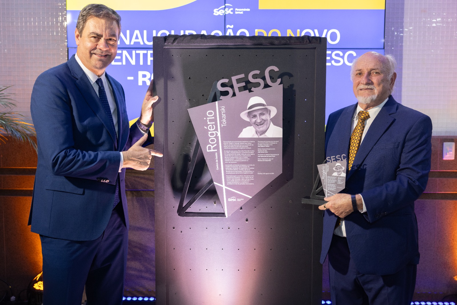 Sesc-DF inaugura novo Centro de Saúde no Setor Comercial Sul e homenageia Rogério Tokarski 1