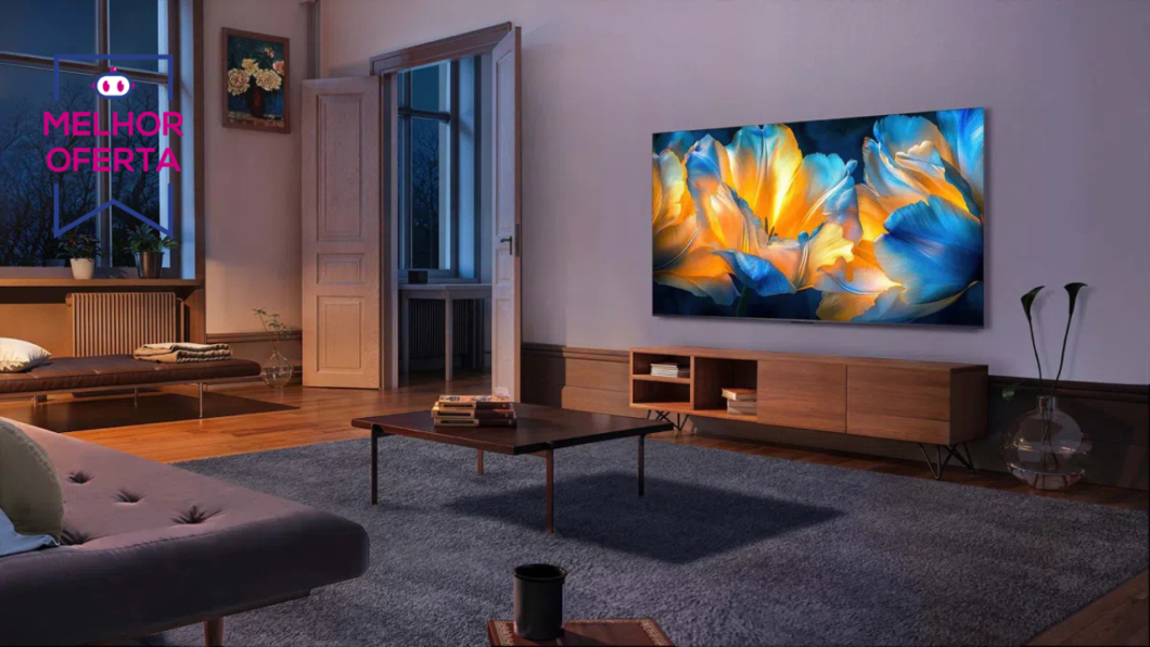 TV TCL C6K com painel MiniLED de 55” cai quase R$ 1 mil no Magalu 1