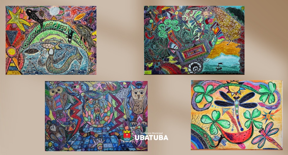 Teatro Municipal recebe exposição “Percurso”, do artista Pedrinha – Prefeitura Municipal de Ubatuba 1